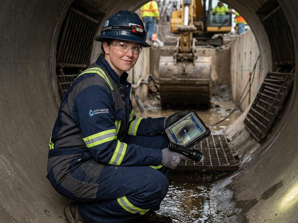 Sewer Line Inspection & Replacement in West Point